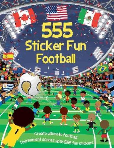 Susan Mayes 555 Sticker Fun Football (Paperback)