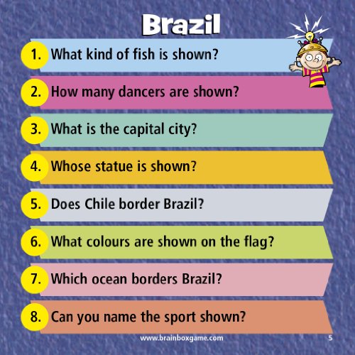 BrainBox - Cities of the World Brain Challenge