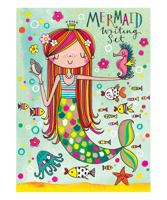 Rachel Ellen Designs Girls' Journals and Planners REMOVE - Mermaid Stationery Set