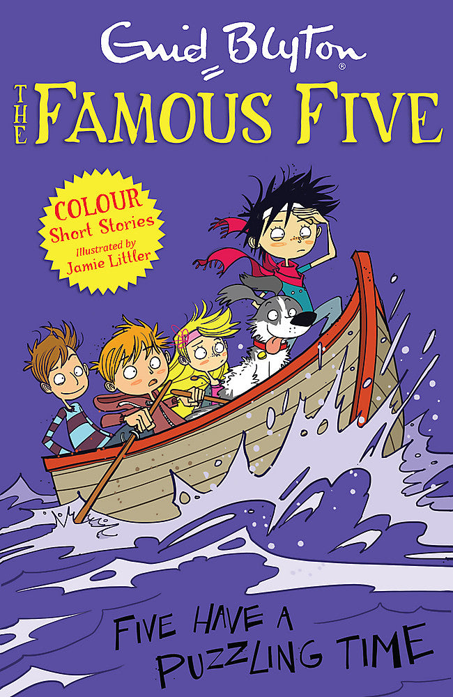 Famous Five Colour Short Stories: Five Have a Puzzling Time (#5)