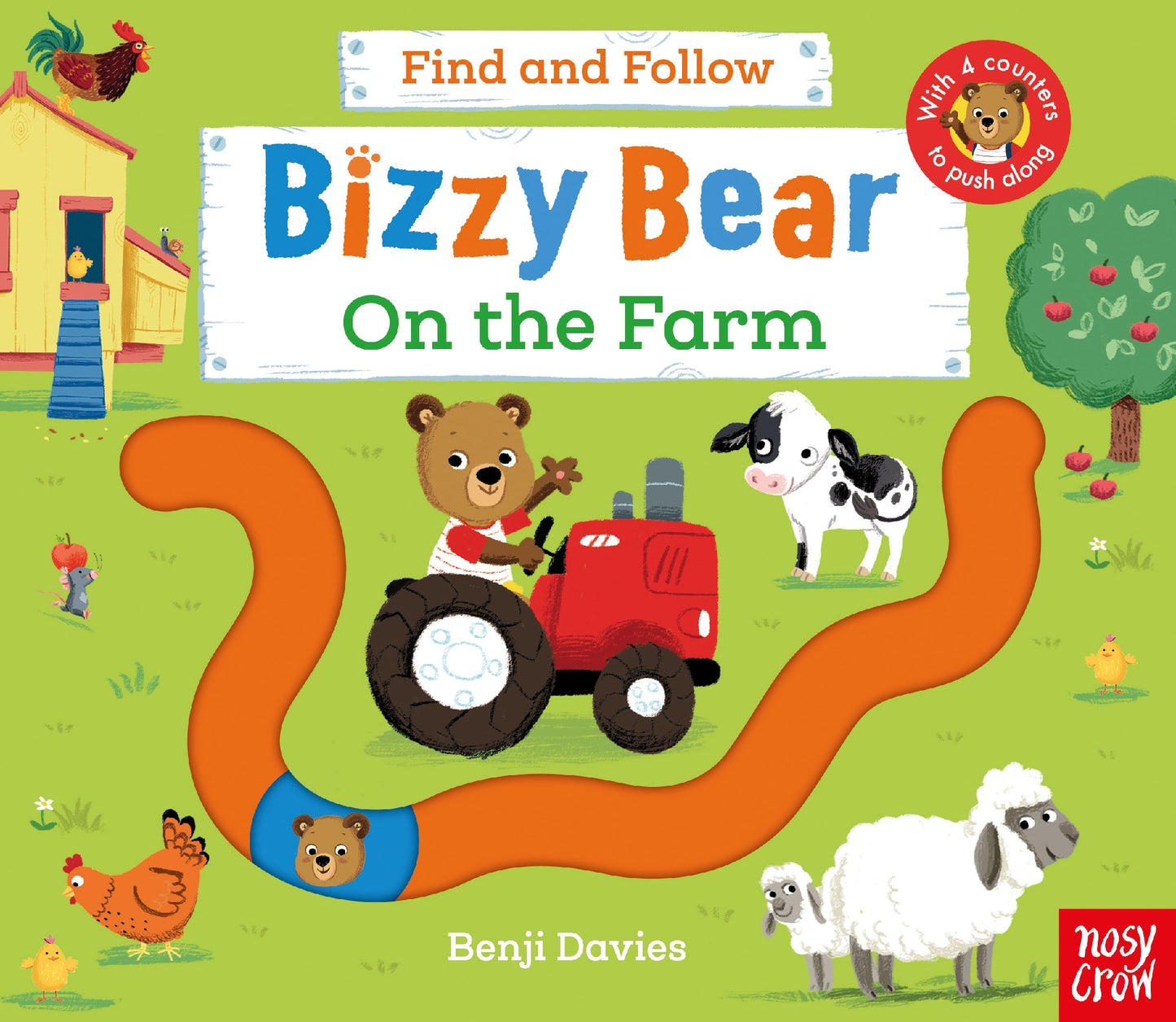 On the Farm: Find and Follow (Bizzy Bear)